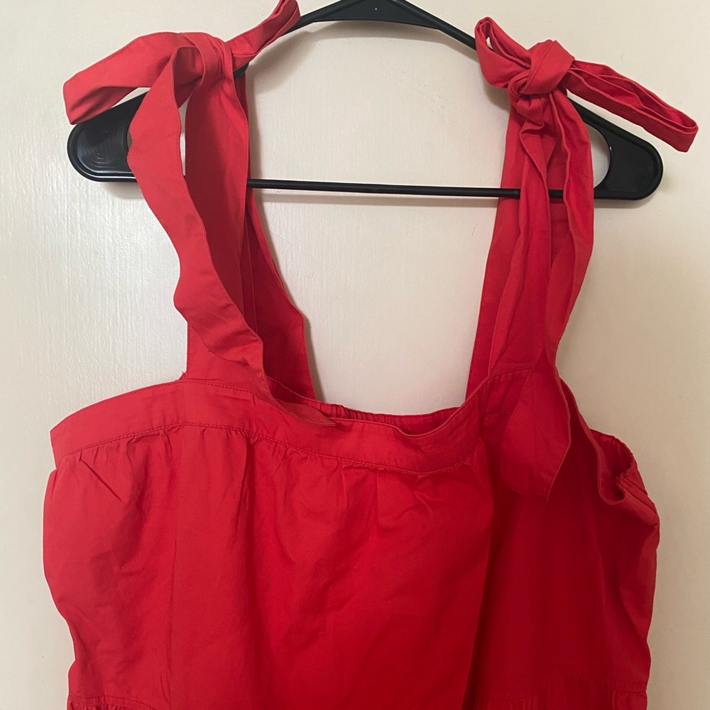 Free Assembly Red Dress
